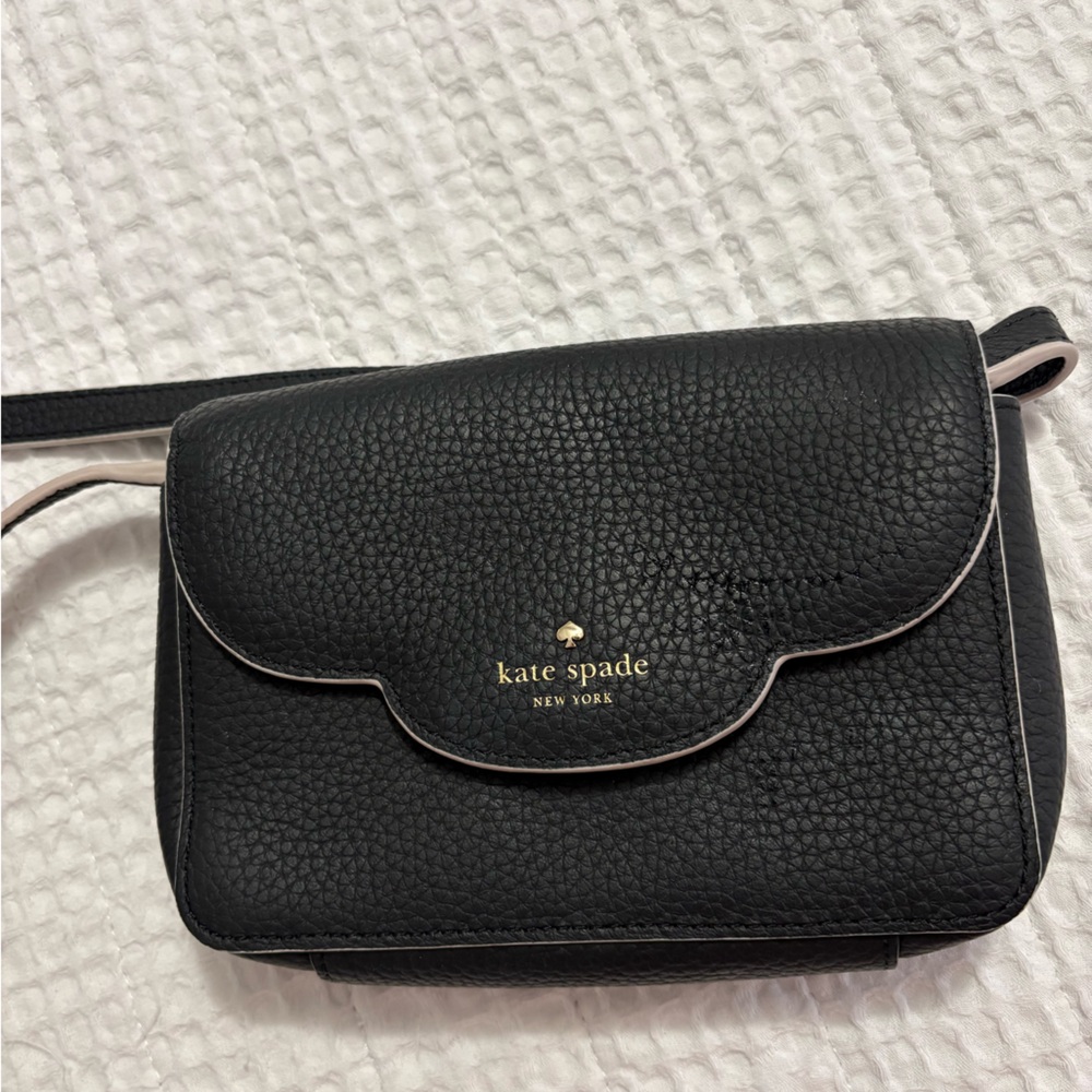 Elegant Black Striped Women's Bag